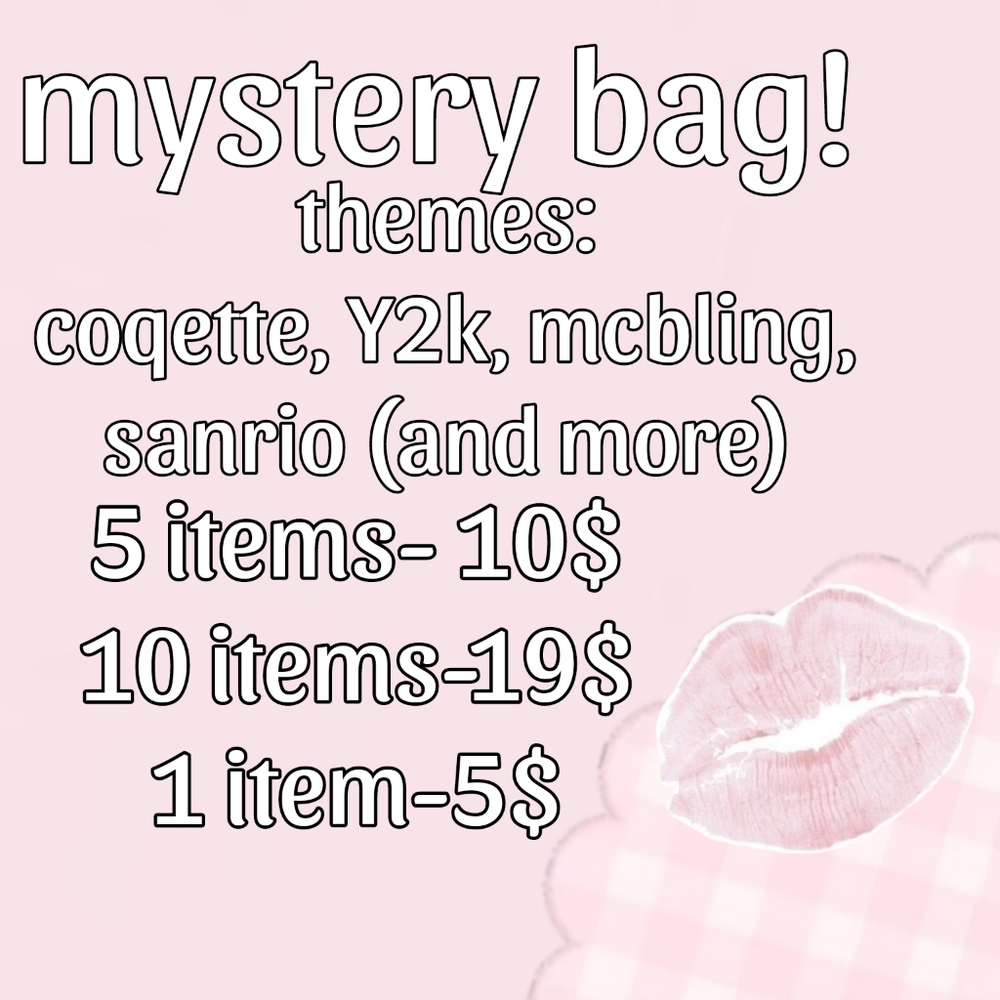 Mystery bag!(1 item)